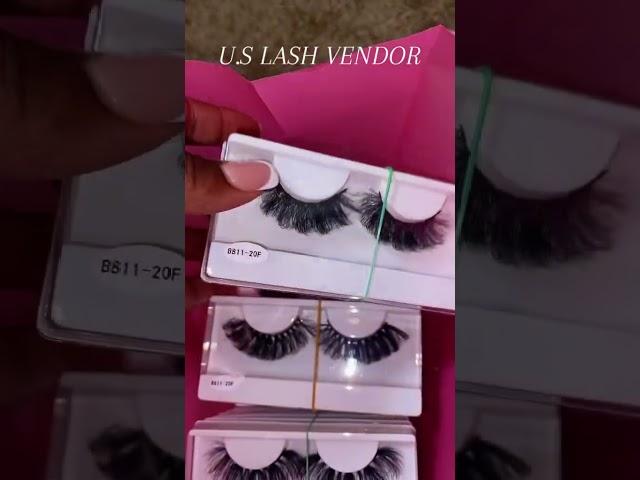 Package a wholesale lash order with me #lashvendor #lashbusinessowner #lashes