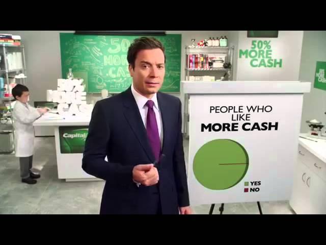 CapitalOne Cash Commercial   more cash