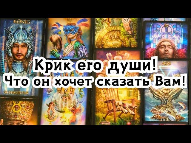 Крик его души! Что он хочет сказать Вам прямо сейчас!