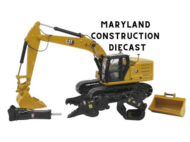 AWESOME Cat 323 & Work Tools by Diecast Masters Cat Diecast Excavator