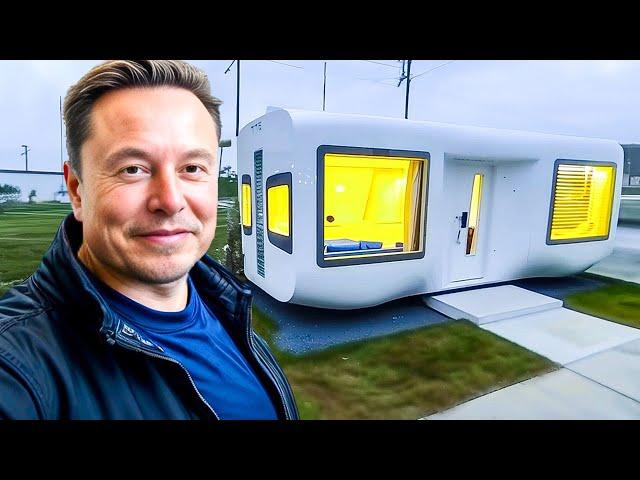 Elon Musk: "i am releasing Tesla's NEW $12,000 House in 2025"