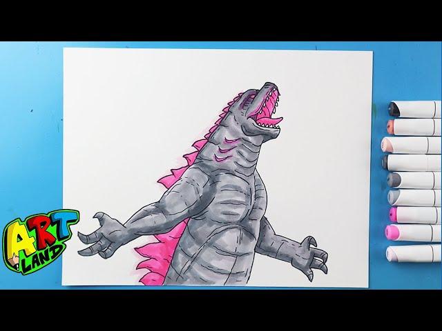 How to Draw Godzilla | Godzilla x Kong: New Empire