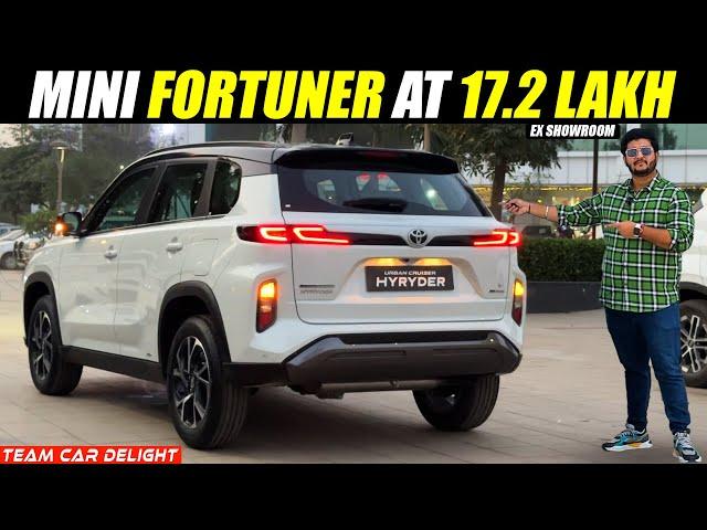 Mini Fortuner at 17.2 lakh - Hyryder AWD | Walkaround with On Road Price | Toyota Hyryder 2023