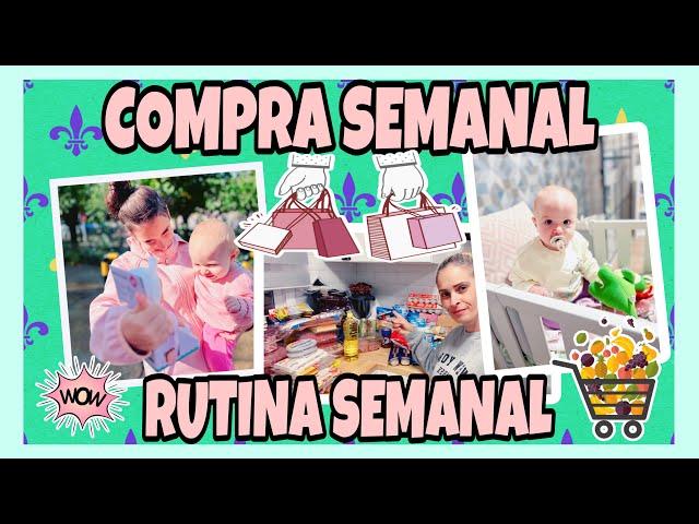 OS ENSEÑO NUESTRA COMPRA SEMANAL!!! Y RUTINA DE FAMILIA 