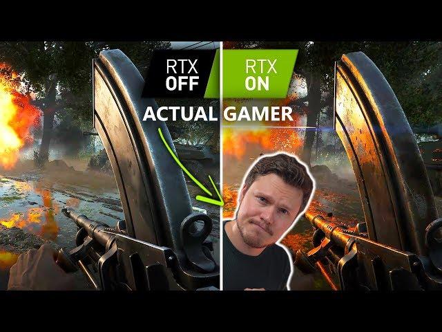 Battlefield 5 With RTX - A Gamer's Perspective!