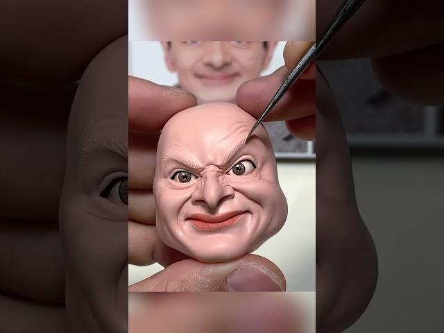 Clay Artisan JAY : Sculpting Mr. Bean's Comic Portrait in Clay!