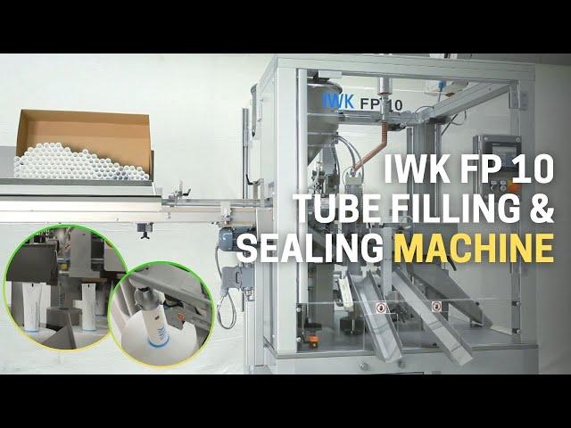 Paxiom- IWK FP 10 Tube FIlling Machine for Cream