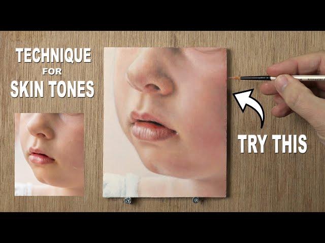 How to Mix SKIN TONES | Oil Painting Tutorial | PORTRAIT Study for Beginners onwards.