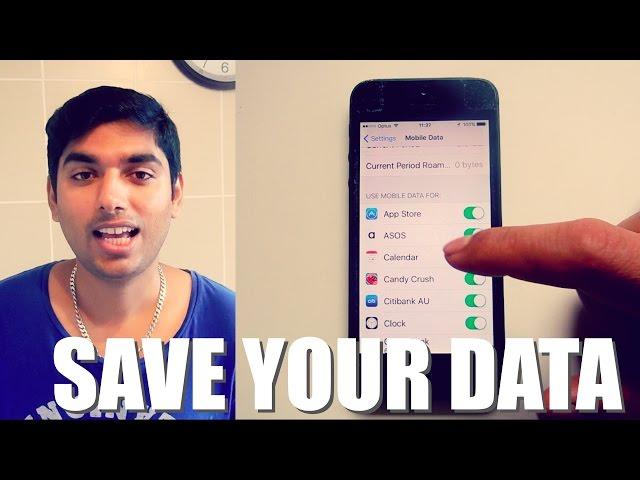 How to Save Mobile/Cellular Data on an iPhone | Easy Tips