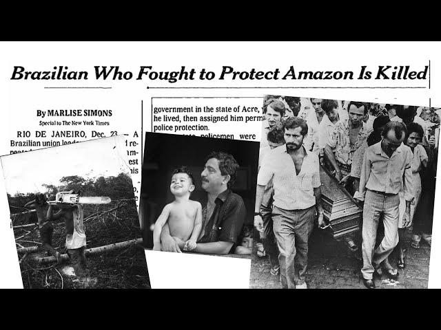 Exploring the Life of Slain Amazon Forest Defender Chico Mendes with Radio Legend Studs Terkel -1990