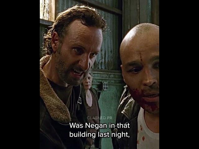 Rick Kills Negan | The Walking Dead S6.E13 | #Shorts