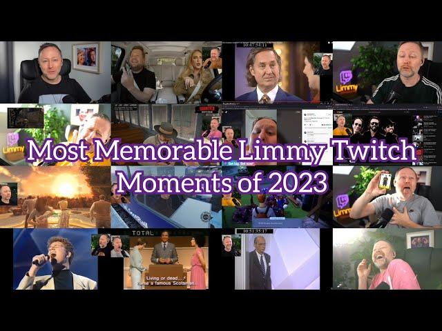 Most Memorable Limmy Twitch Moments of 2023