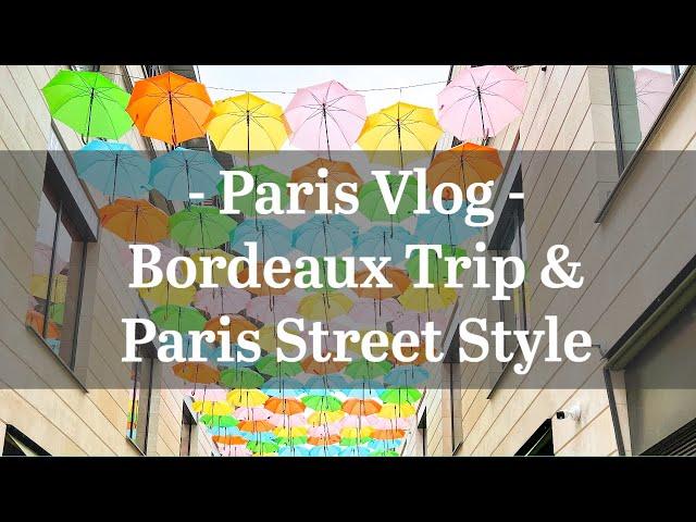 Bordeaux, Black Tie & Paris Street Style | Paris Weekly Vlog