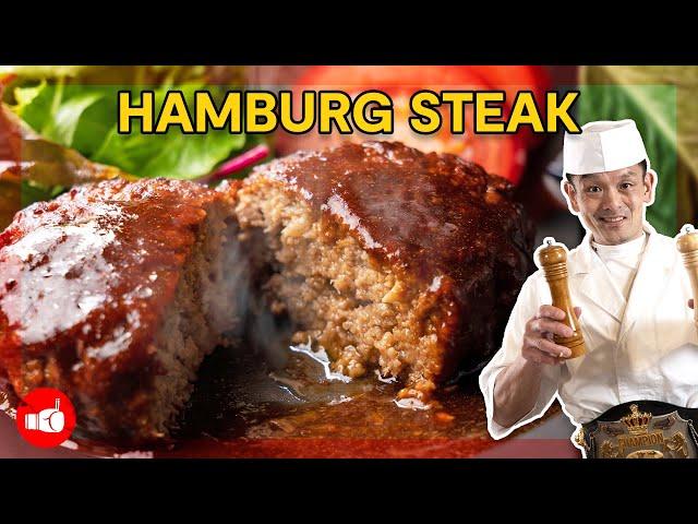 Perfect HAMBURG Steak | Authentic Japanese Recipe