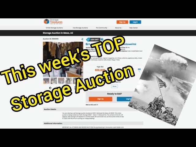 Ep 6. MASSIVE WW2 collection! This week's top storage unit at auction #ww2 #new #trending