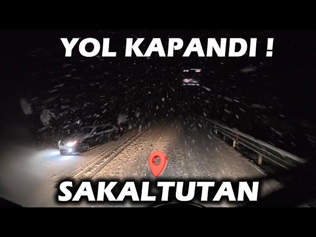 İŞİ BIRAKTIM ! / Sakaltutan'da Yoğun Kar Yağışı / Kirvem İle Adana Seferi !