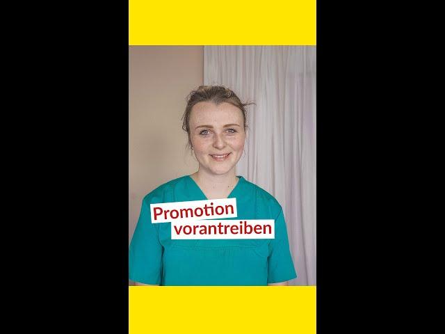 Promotion vorantreiben