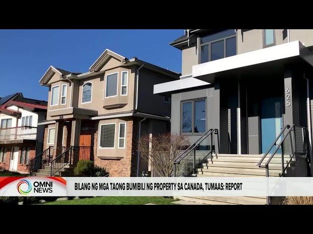 Mga bumili ng properties sa Canada, dumami noong Nobyembre | OMNI News Filipino