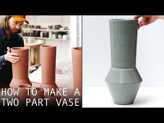 How to Create A Two Part Pottery Vase — A Journey of Learning