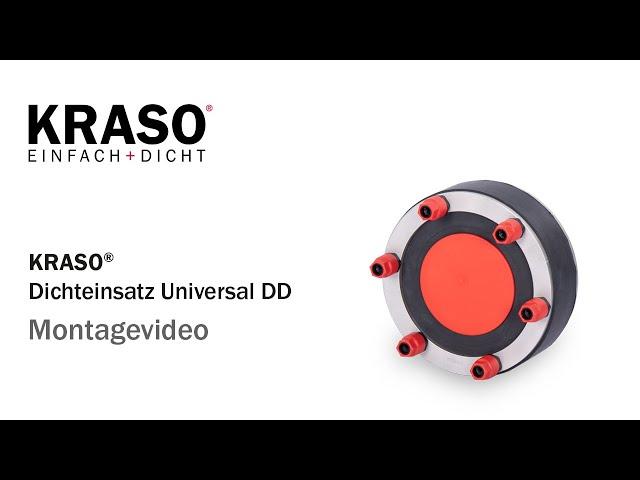 Montagevideo KRASO Universal DD - MPA geprüft bis 1,5 bar