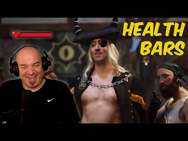 NPC discovers their own health bar by Viva La Dirt League | DG ENHANCES