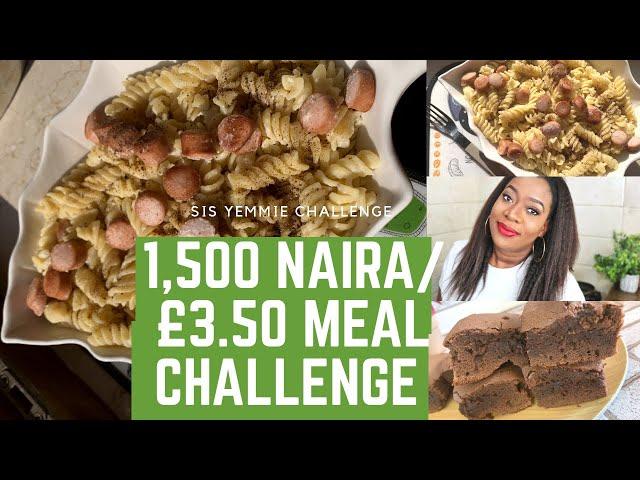 #cookwith1500 #Sisiyemmiechallenge CAN £3.50 FEED A FAMILY OF FOUR IN ITALY (#1500) ?@sisi_yemmie tv