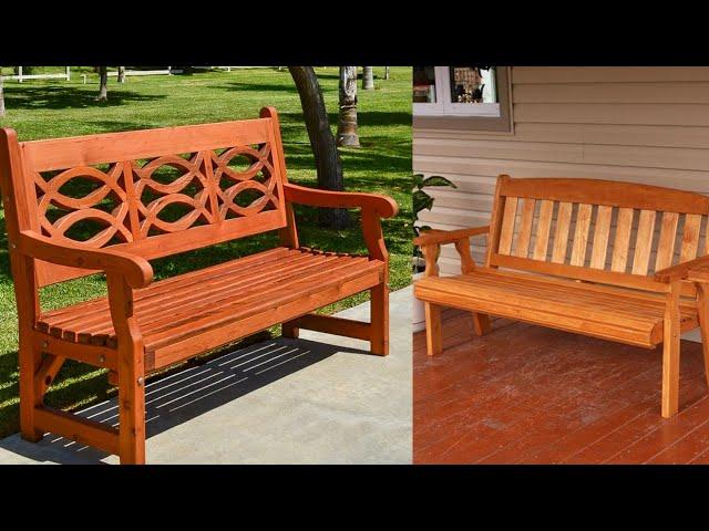 87 Wooden Outdoor Bench Designs Ideas II Modern Garden Bench Designs Ideas