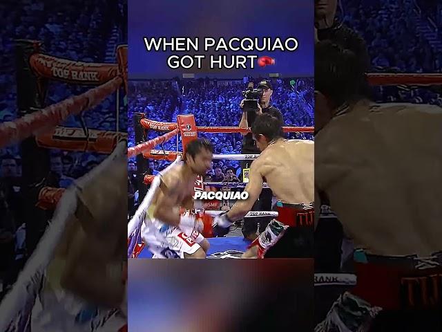 When Pacquiao Got Hurt By A Bodyshot