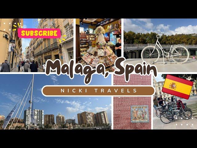 Malaga, Spain  - a walk around the highlights of Malaga, Spain.