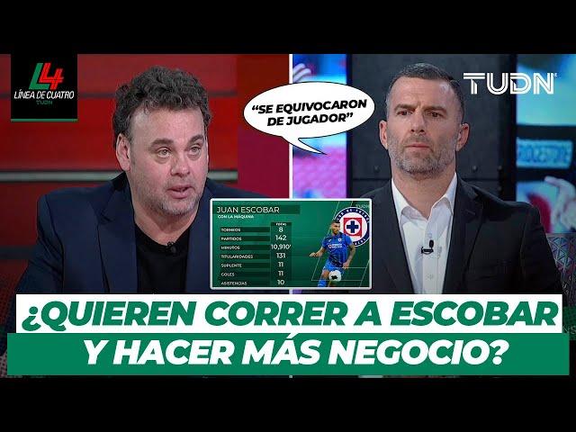 Anselmi vs Escobar  ¿Se va de Cruz Azul? Los VERDADEROS MOTIVOS de su pelea | TUDN