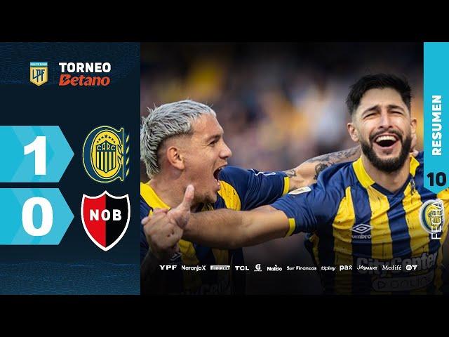 ROSARIO CENTRAL 1 - 0 NEWELL'S I Resumen del partido | #TorneoBetano 2024