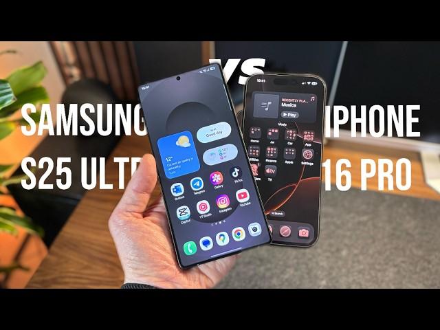 Samsung S25 Ultra vs iPhone 16 Pro - This Is Impressive