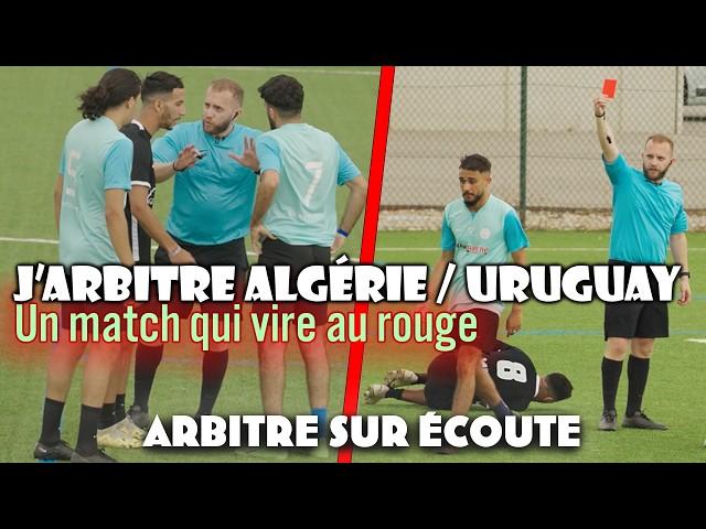 ARBITRE sur écoute : Ma première EXPERIENCE avec des OREILLETTES dans ce match qui voit le ROUGE !