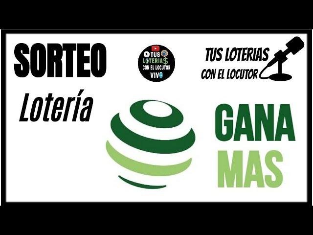 Sorteo Lotería Nacional tarde GANA MAS Resultados En Vivo de hoy lunes 14 de octubre de 2024