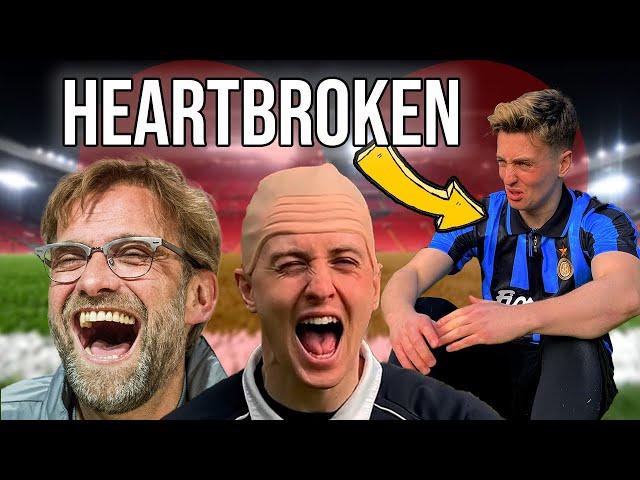 LIVERPOOL AND REFEREE BREAK INTER MILAN HEARTS (**EMOTIONAL**)