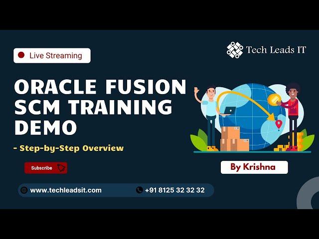 Oracle Fusion SCM Demo | Cloud SCM Online Training | Top Fusion SCM Course in Hyderabad