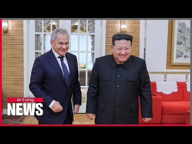 Shoigu visits Pyongyang amid deepening Russia-N. Korea military ties