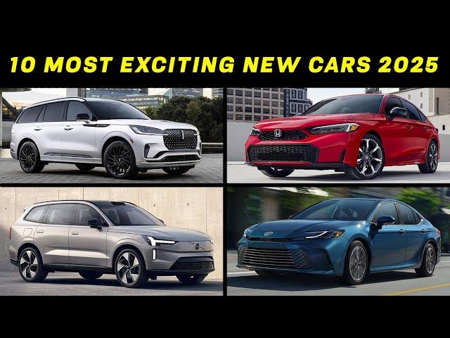 Top 10 Most Exciting New Cars of 2025 | From Luxury Sedans to Best 3-Row SUVs