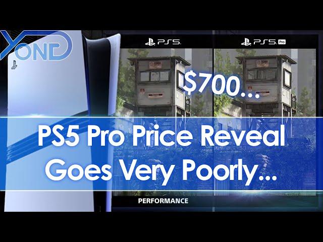 PS5 Pro announcement faces backlash after $700 price reveal (excluding disc drive & vertical stand)