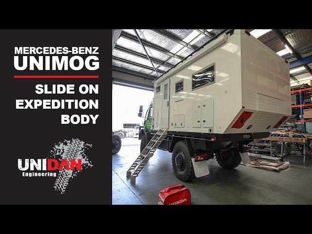 U5023 Unidan Slide On Expedition Vehicle - Kermit The Mog | UNIDAN ENGINEERING