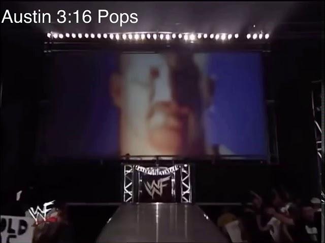 Stone Cold Entrance , One Of loudest pop ever Raw 5/18/98