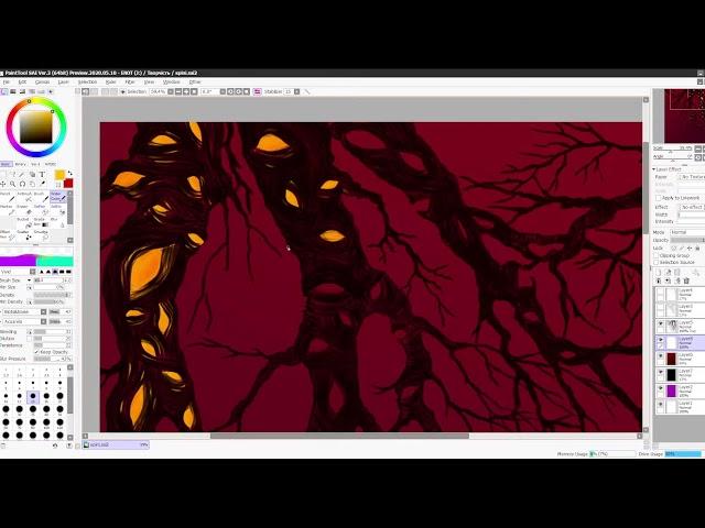 Kreepy Stream painting #1