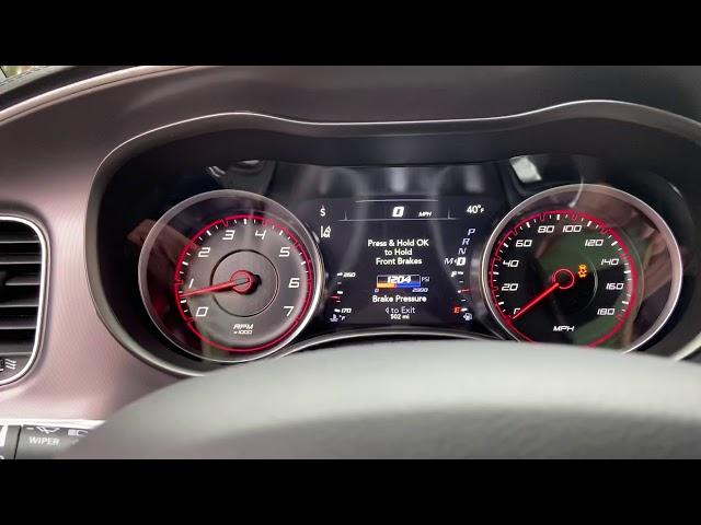 2021 Dodge Charger Scat Pack - Play with line lock after 500 miles