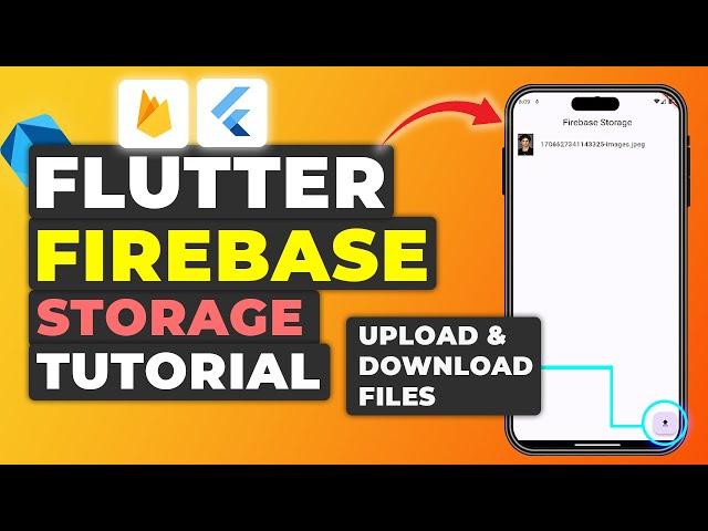 Flutter Firebase Storage Tutorial | Upload Files To Firebase Using Flutter & Firebase Storage