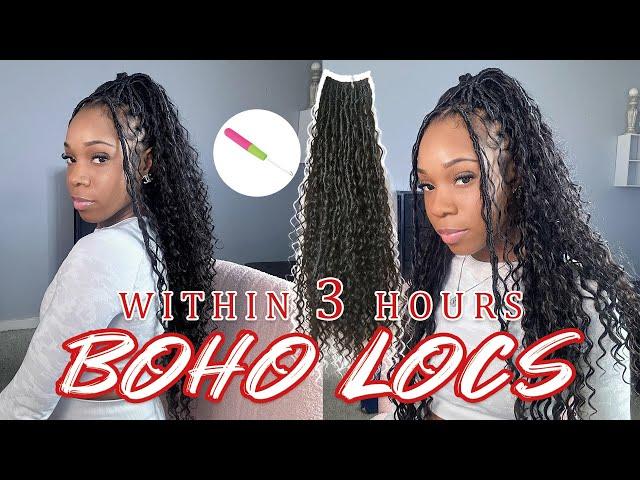 EASY + QUICK 3 hr BOHO LOCS |IamVeronicaC | Eayonhair