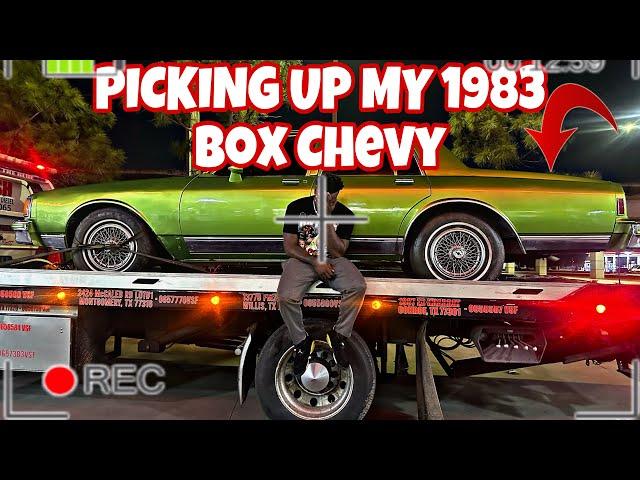 PICKING UP MY 1983 BOX CHEVY!!! GOT THE WRONG PAINT***