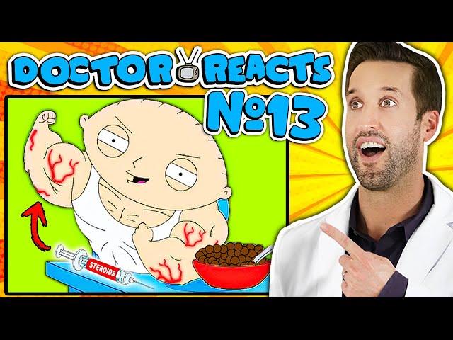 ER Doctor REACTS to FAMILY GUY Funniest Medical Scenes #13