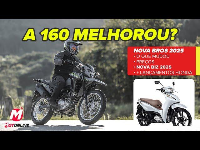 BROS, as mudanças valem o novo preço? Veja o que também MUDOU NA BIZ 125 | | Novas Honda Modelo 2025