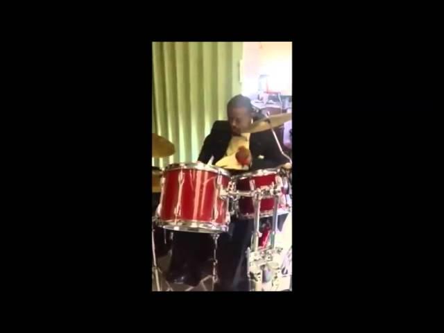 Paralyzed Drummer Shares His Gift and Testimony on Drums! Very Inspiring!