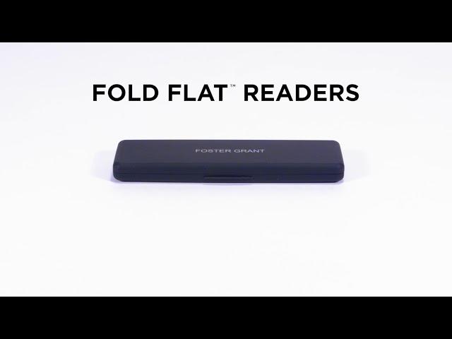 Fold Flat Reading Glasses by Foster Grant